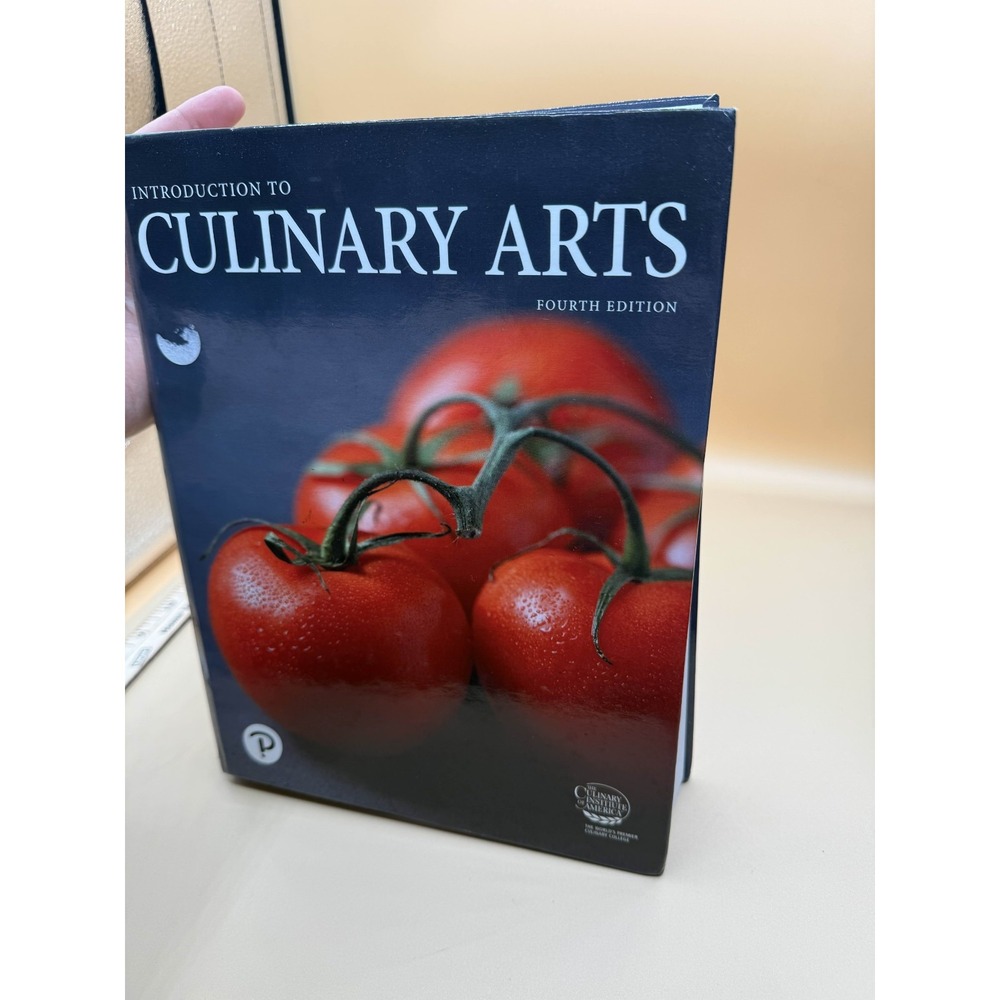 ntroduction to Culinary Arts 4th Ed CIA Pearson Hardcover Classic Chef